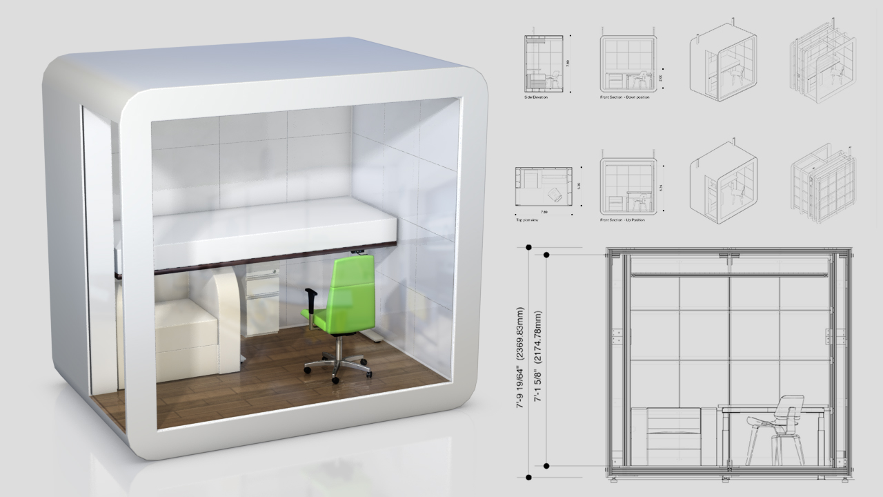 概念家具設計3D動畫製作