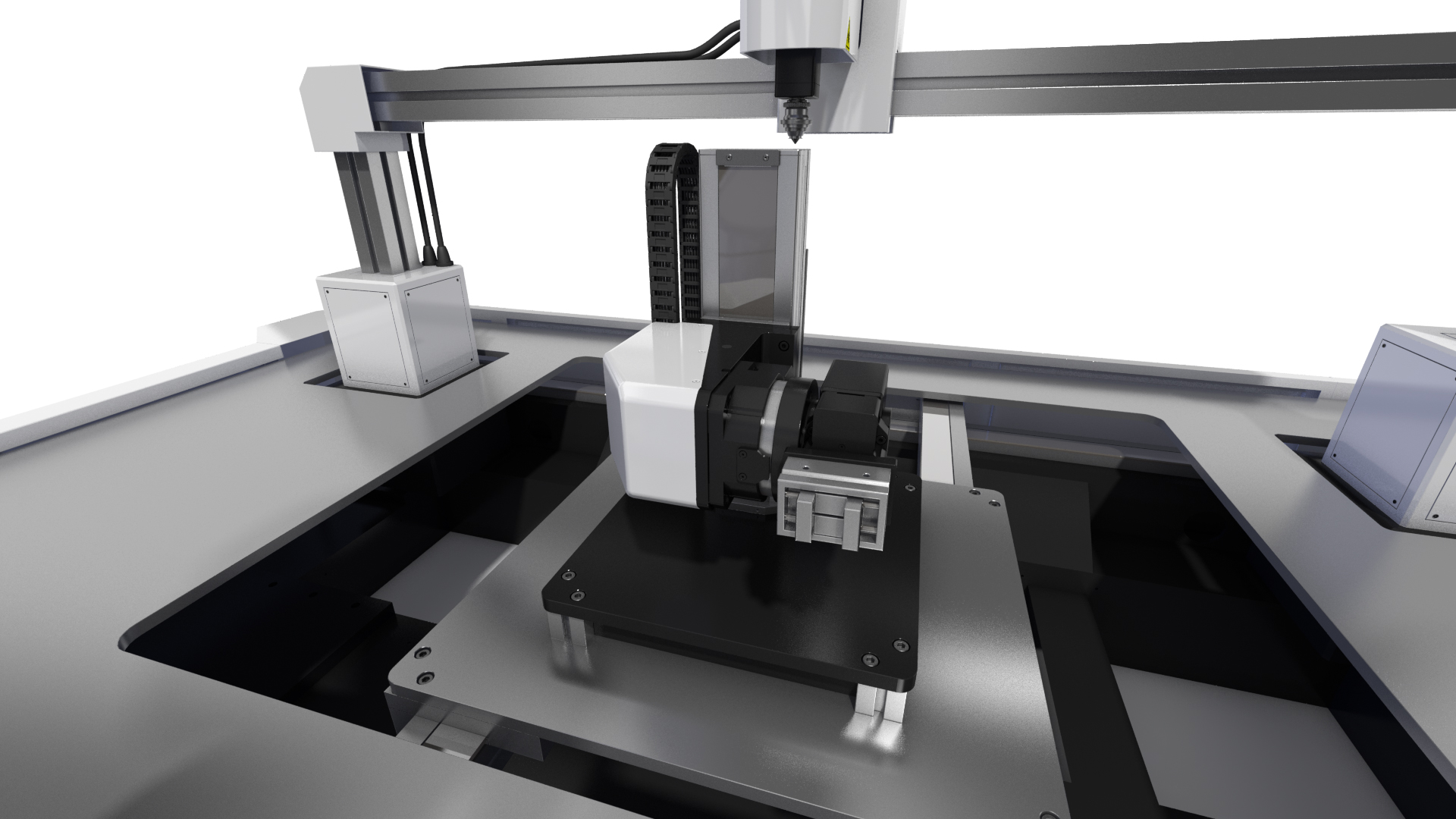 高精度自動化多軸運動模組3D動畫製作