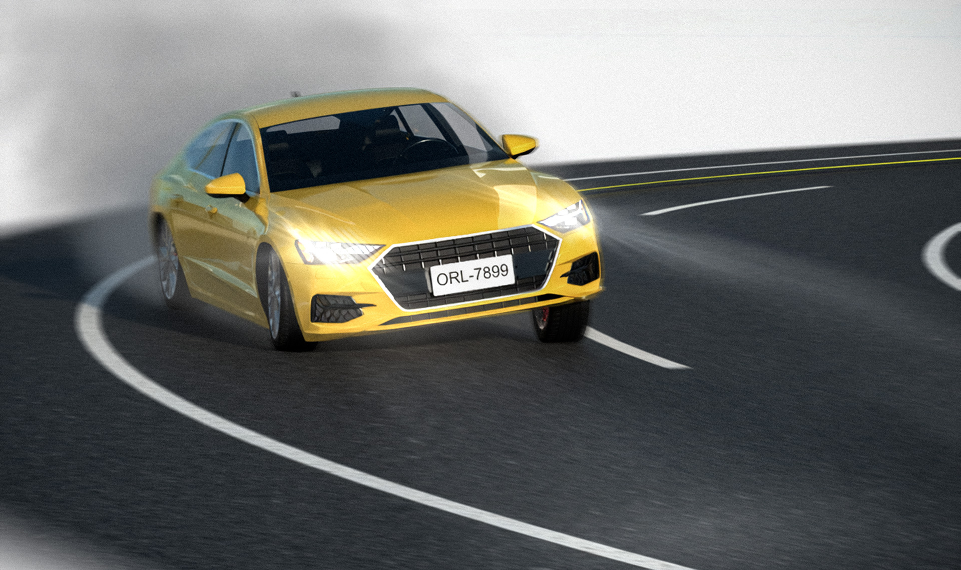 汽車制震桿3D動畫製作